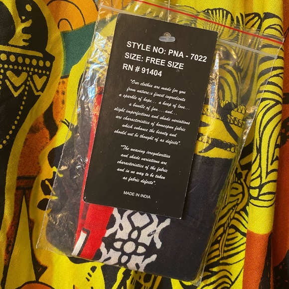 NF KAFTAN Boho African Woman Polyester Mumu Umbrella Tunic Dress - Picture 12 of 16